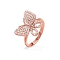 Wonderfly Rose Gold Plated Chevalier Ring-